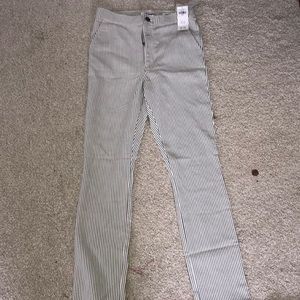 Stretch Ultra High-Rise Skinny Pants grey Stripe